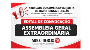 CONVOCAÇÃO ASSEMBLEIA GERAL EXTRAORDINÁRIA