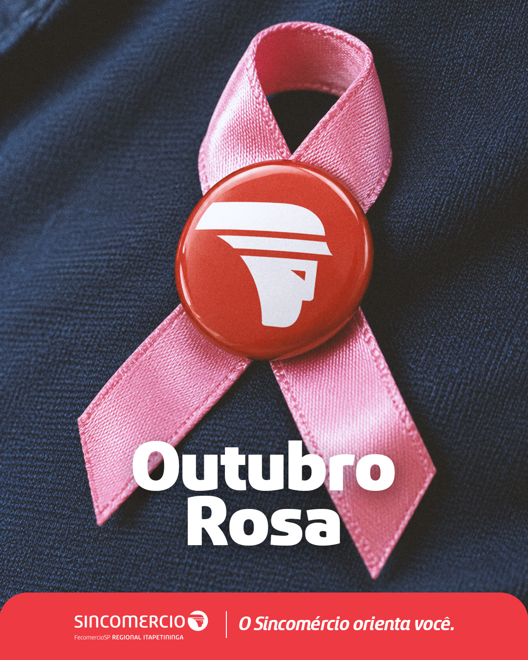 💖 OUTUBRO ROSA: O Sincomércio apoia essa causa! 🌸